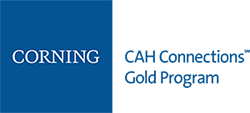 CAH Corning Gold House logo