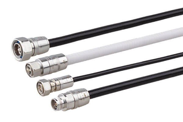 1-30' RFC400 Antenna Jumper Coax Cable N Clamp Male Straight to Angle USA Assmbl 
