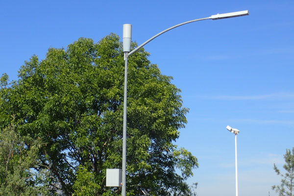 5g small cell light pole