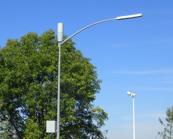 5g small cell light pole