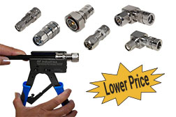 CompPro Compression Connectors, Tool and Low Price