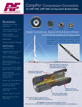 RF Compression Connector
