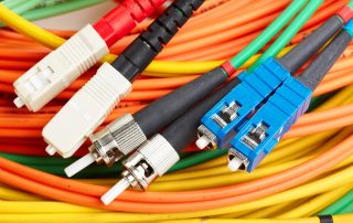 Fiber Optic Cable Types - multimode and single mode