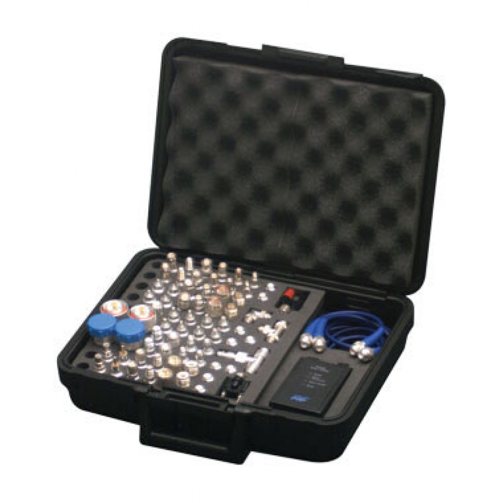 Technicians use Unidapt™ Universal Adapter Kits as RF Connection
